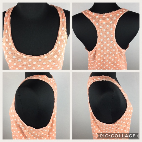Madewell S Linen Tank Top Polka Dot 73600 - Picture 6 of 8